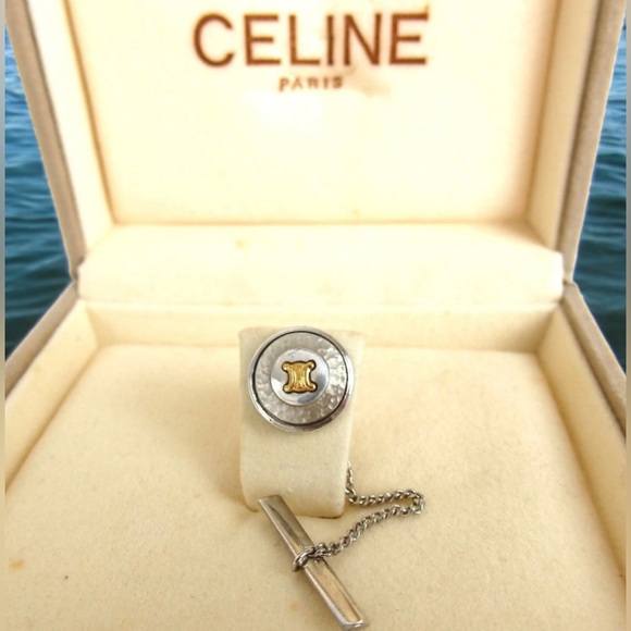 CELINE Silver 925 Necktie Pin ❤️